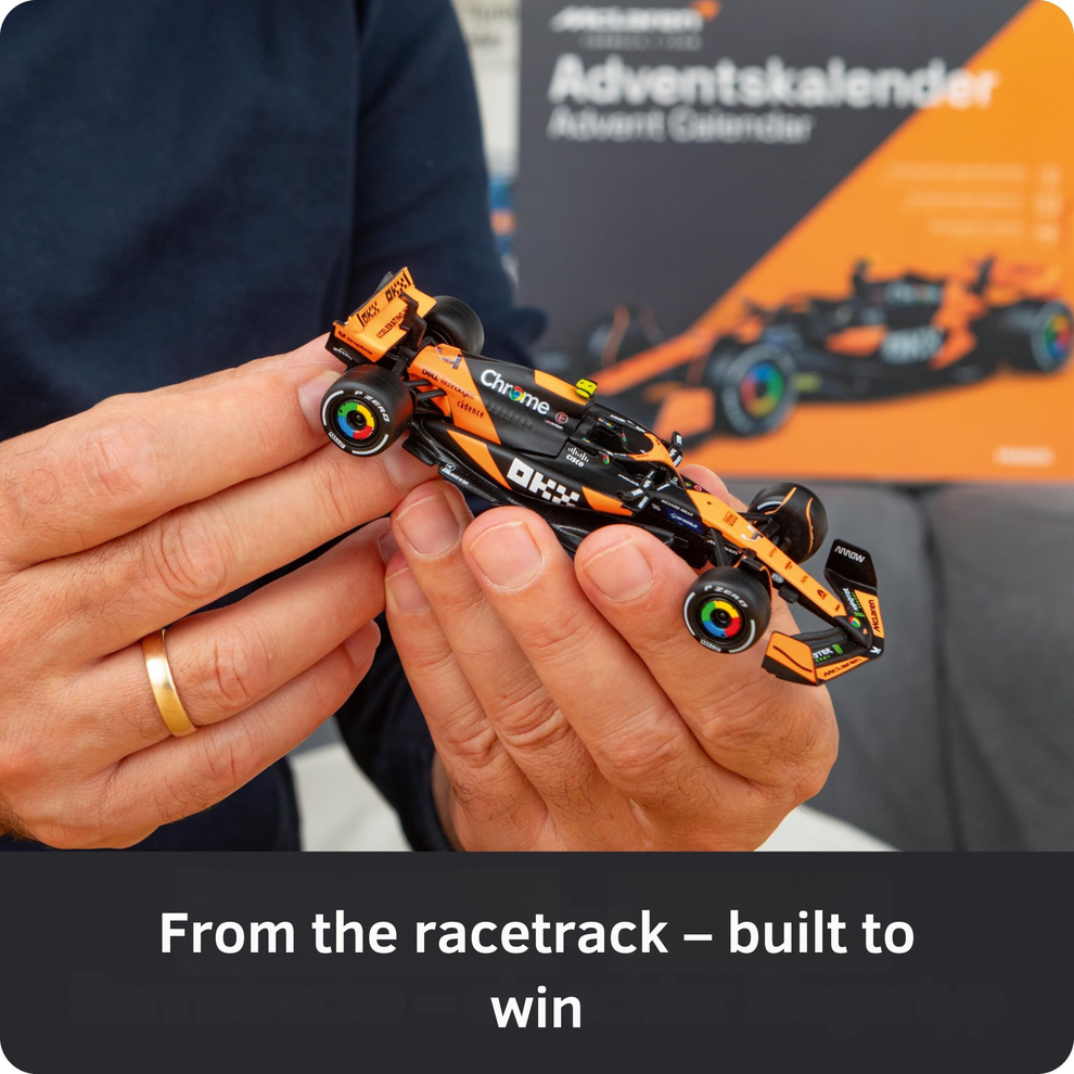McLaren MCL38 Advent Calendar 1:43