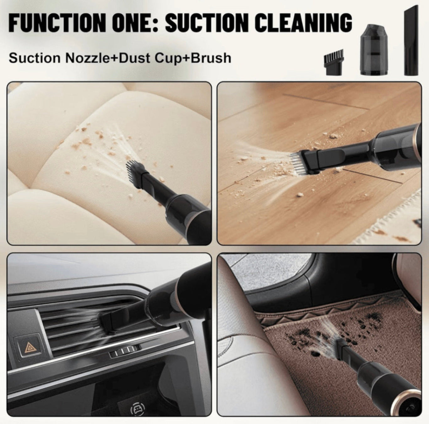Portable Car Vacuum Cleaner